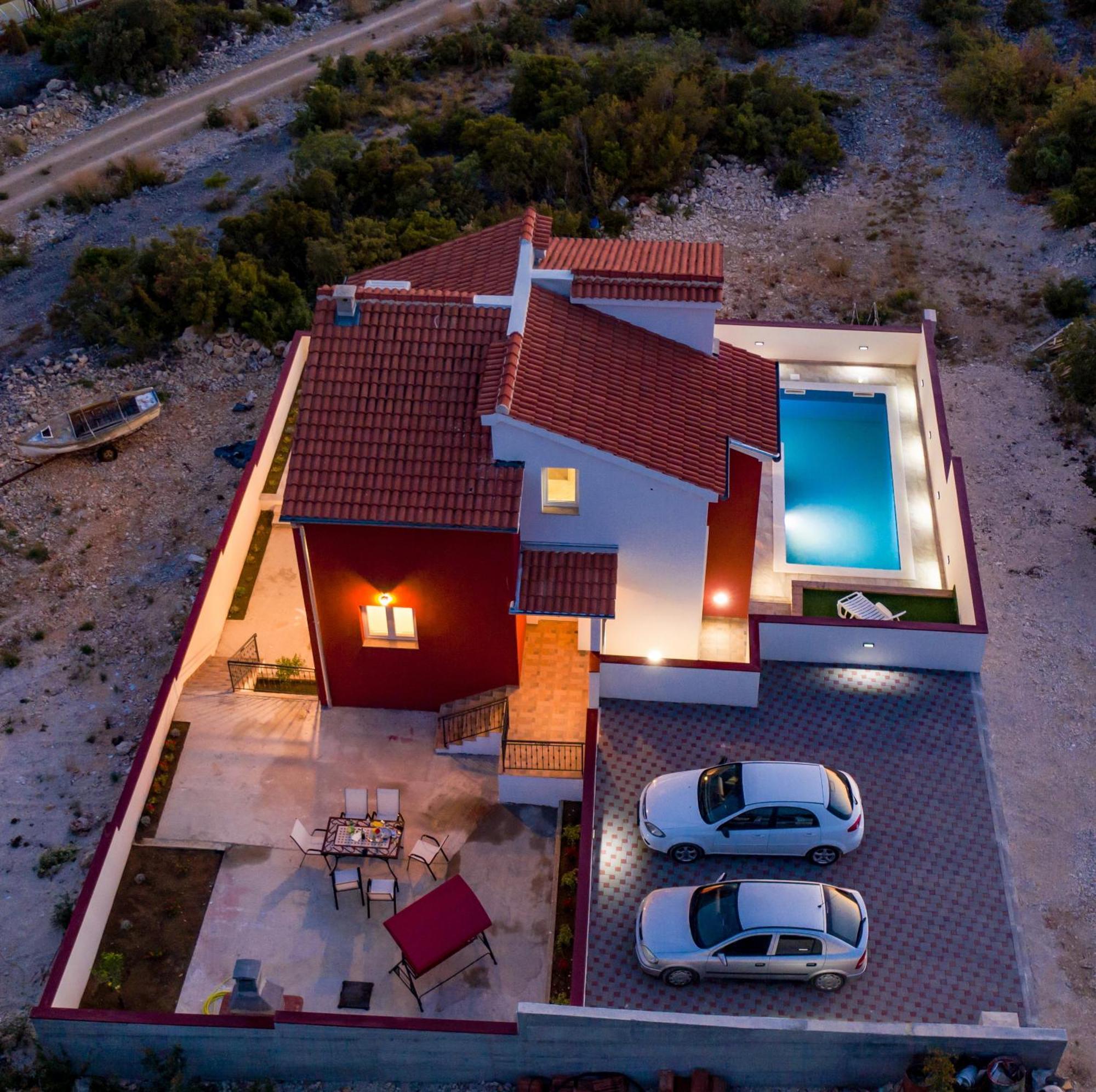 Olive Bridge Villa Maslenica Bagian luar foto
